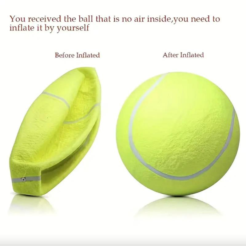 Giant Tennis Ball, Perfect for Big Dogs, and the Outdoors!