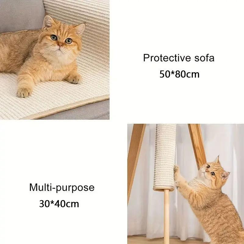 Scratch Pad for Cats, Perfect for Cats Who Scratch on Walls!