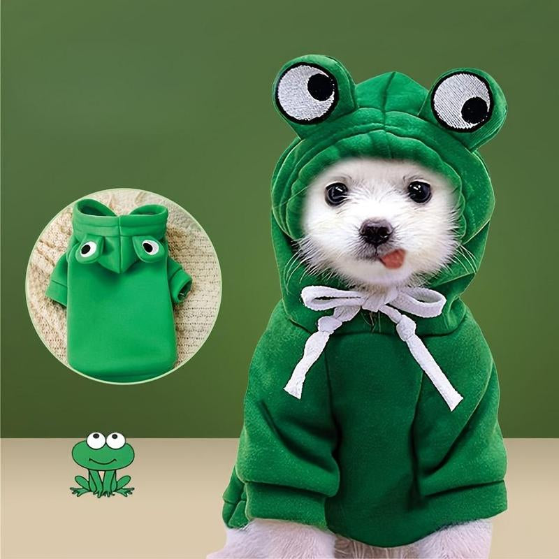 Adorable Frog Outfit, for Small Dogs and Cats!