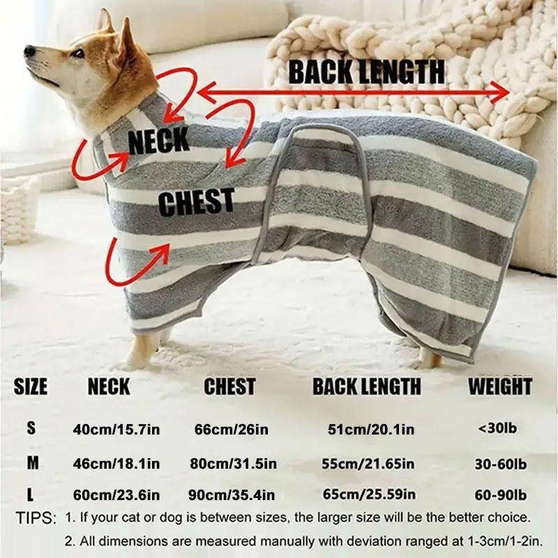 Bath Towel for Pets, Dry's Quickly!