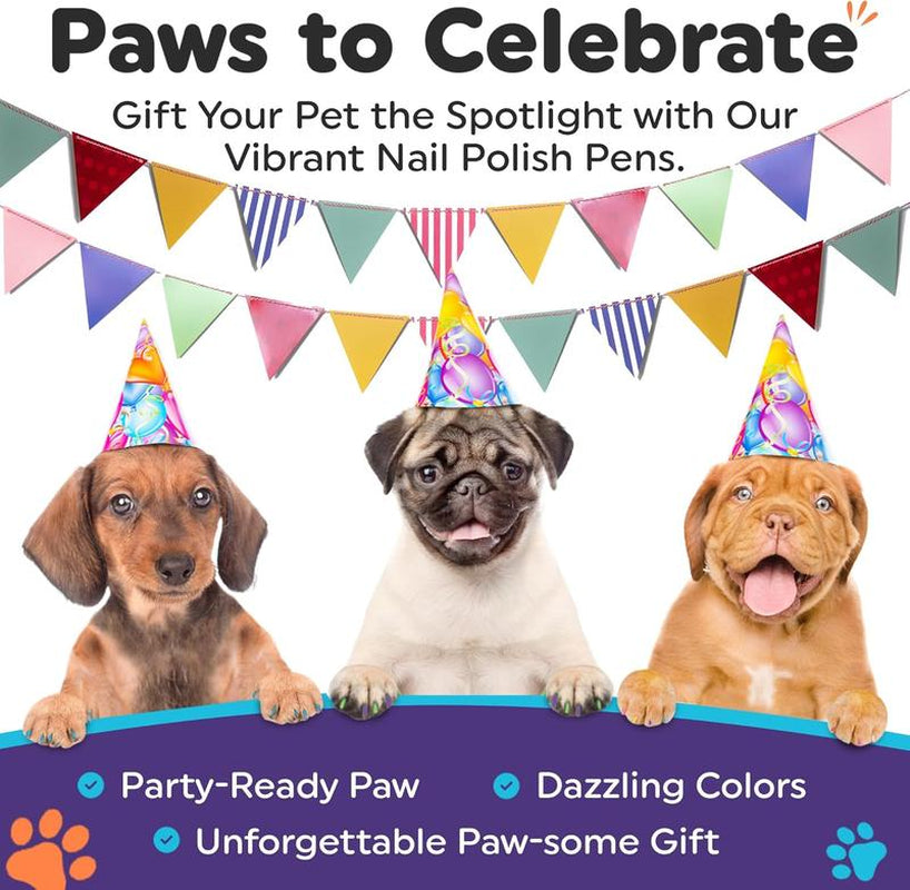 Doggy nail polish! Bring style to your dog, Fast Drying!