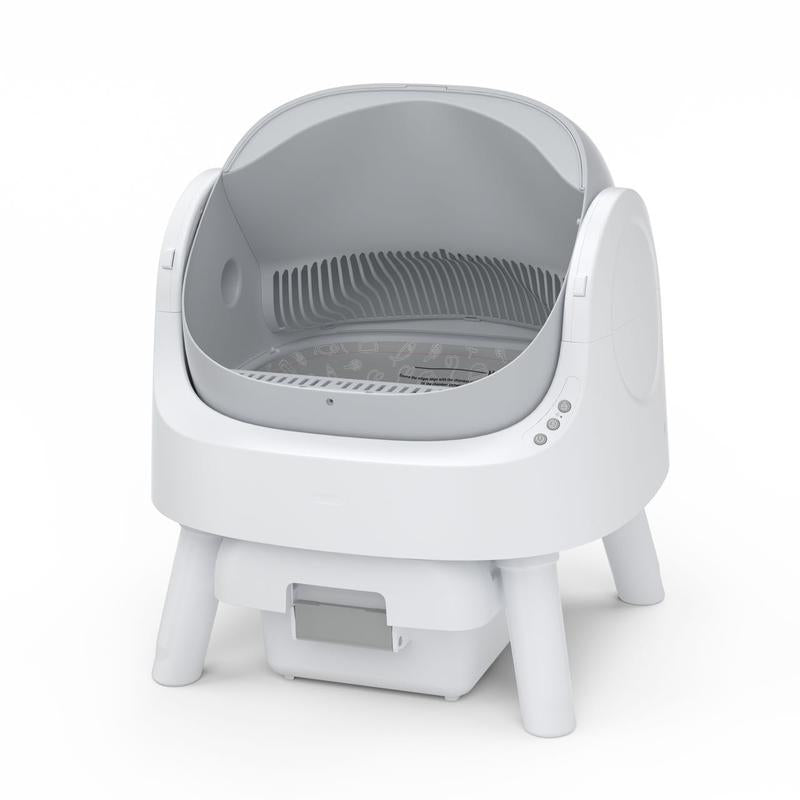 Auto Cleaning Cat Litter Box With Monitoring,  and Extremely Easy to Clean!