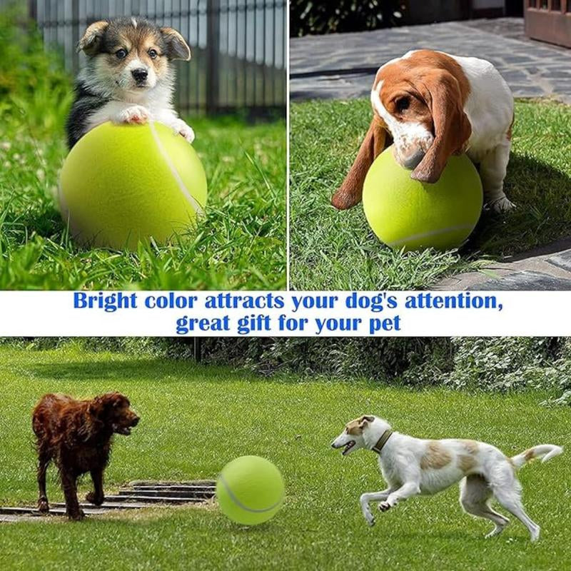 Giant Tennis Ball, Perfect for Big Dogs, and the Outdoors!