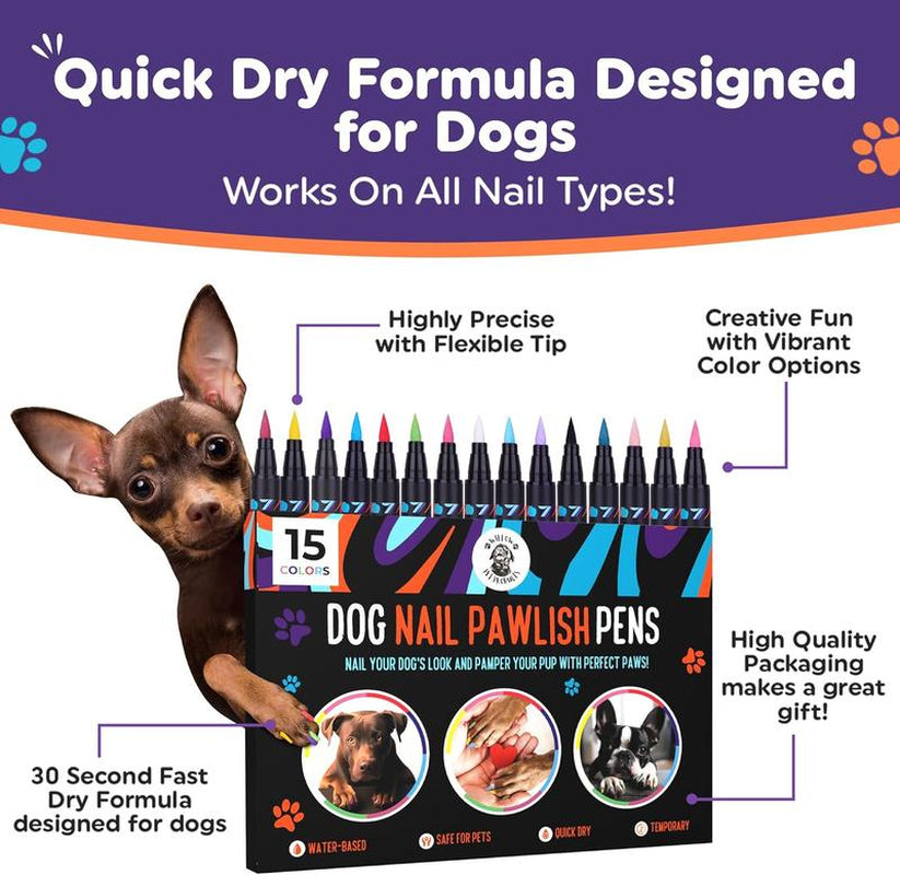 Doggy nail polish! Bring style to your dog, Fast Drying!