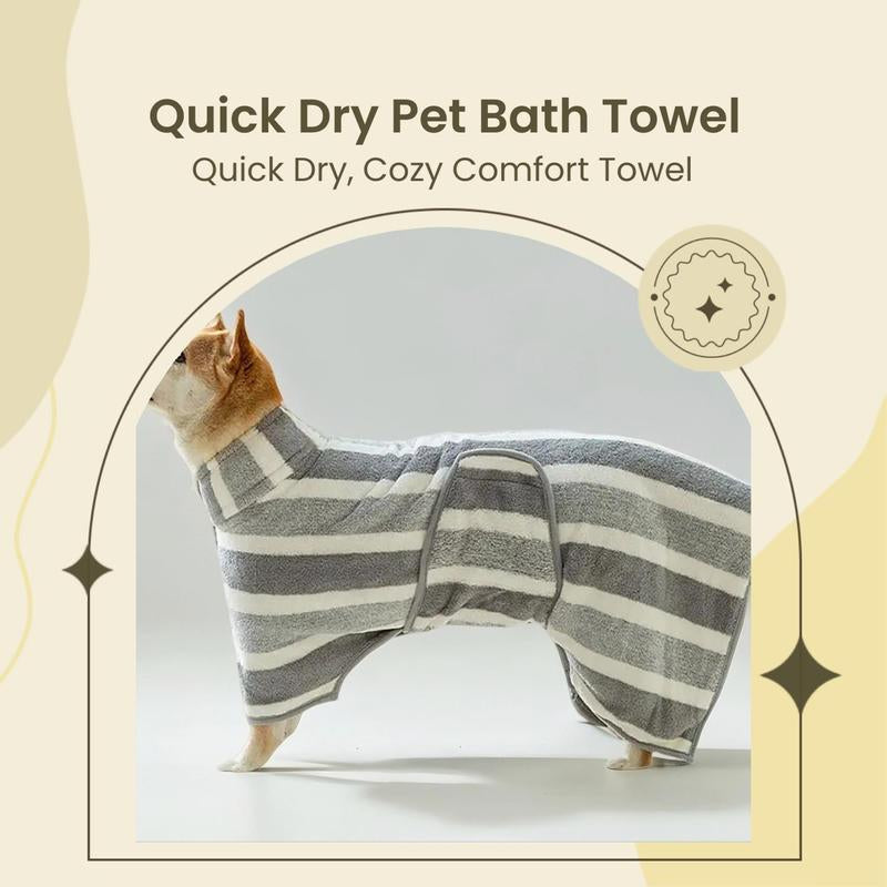 Bath Towel for Pets, Dry's Quickly!