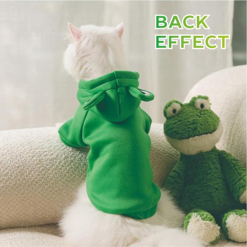 Adorable Frog Outfit, for Small Dogs and Cats!