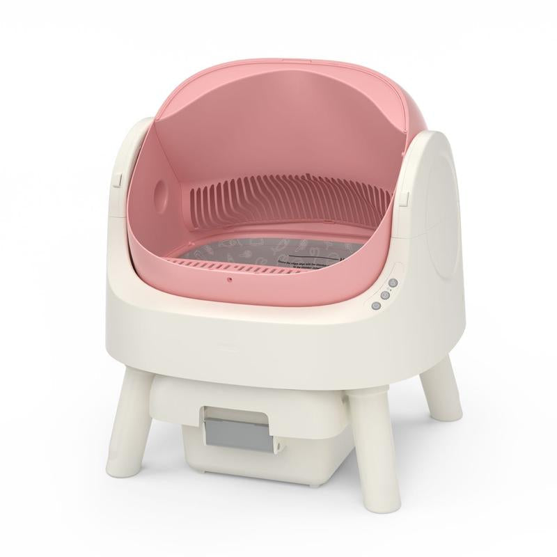 Auto Cleaning Cat Litter Box With Monitoring,  and Extremely Easy to Clean!