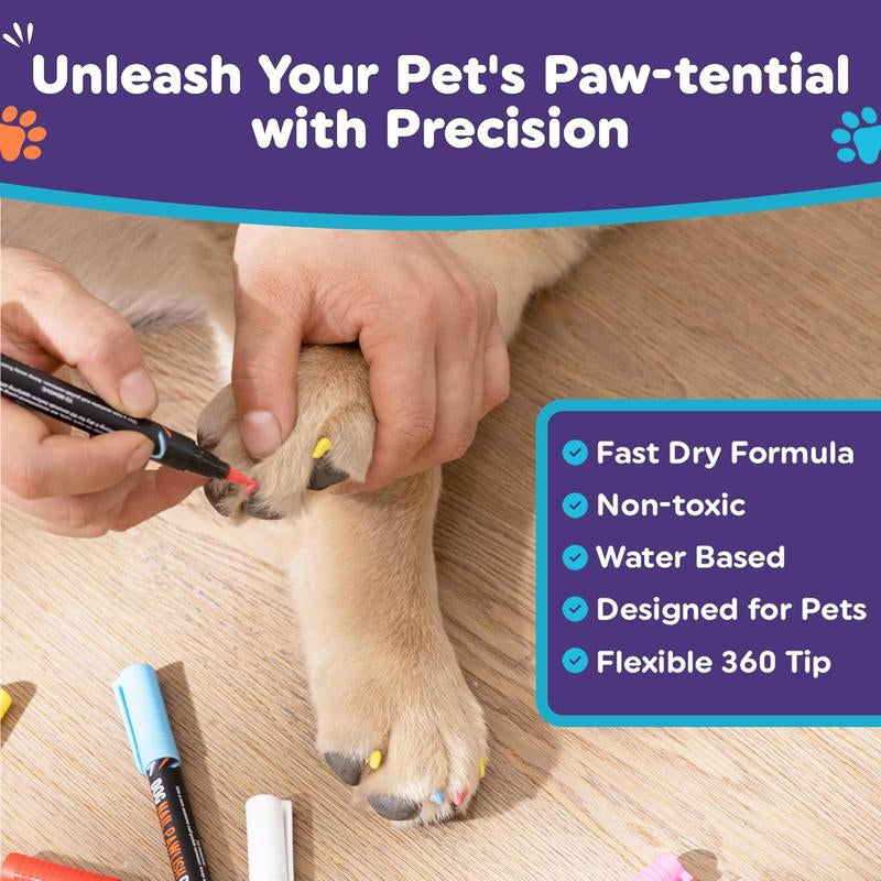 Doggy nail polish! Bring style to your dog, Fast Drying!