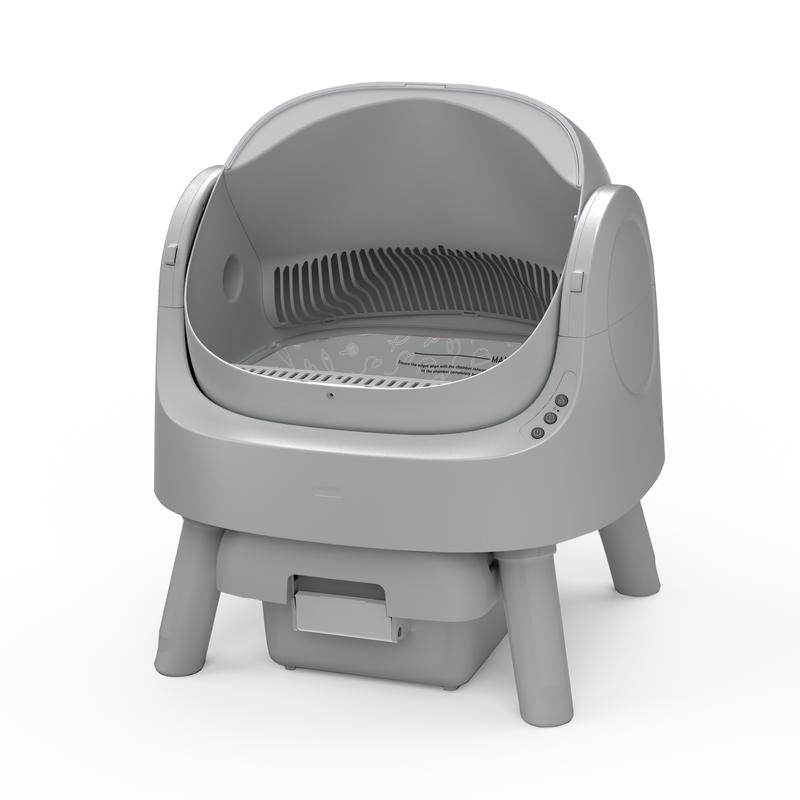 Auto Cleaning Cat Litter Box With Monitoring,  and Extremely Easy to Clean!